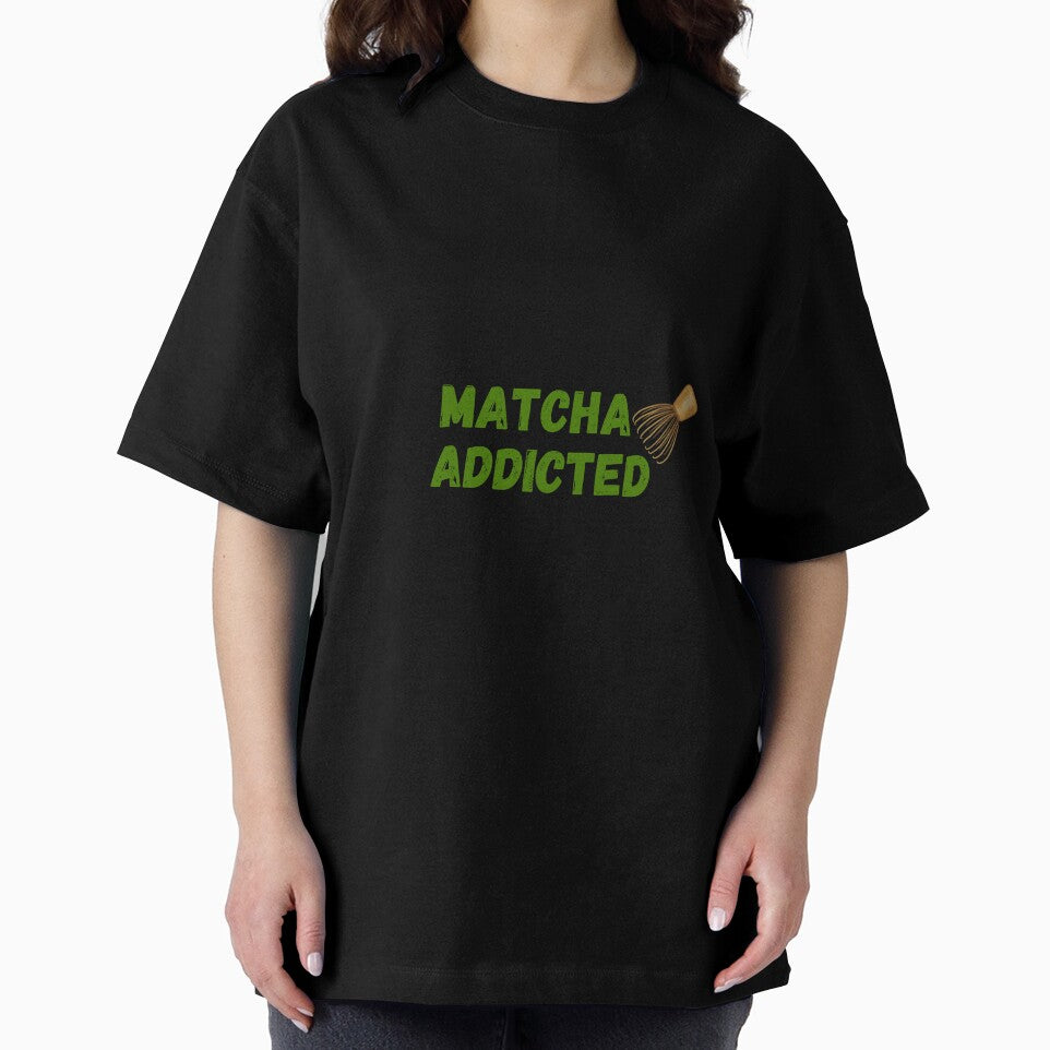 Matcha Addicted – Aesthetic Green Tea Lover Design by NCODesigns
