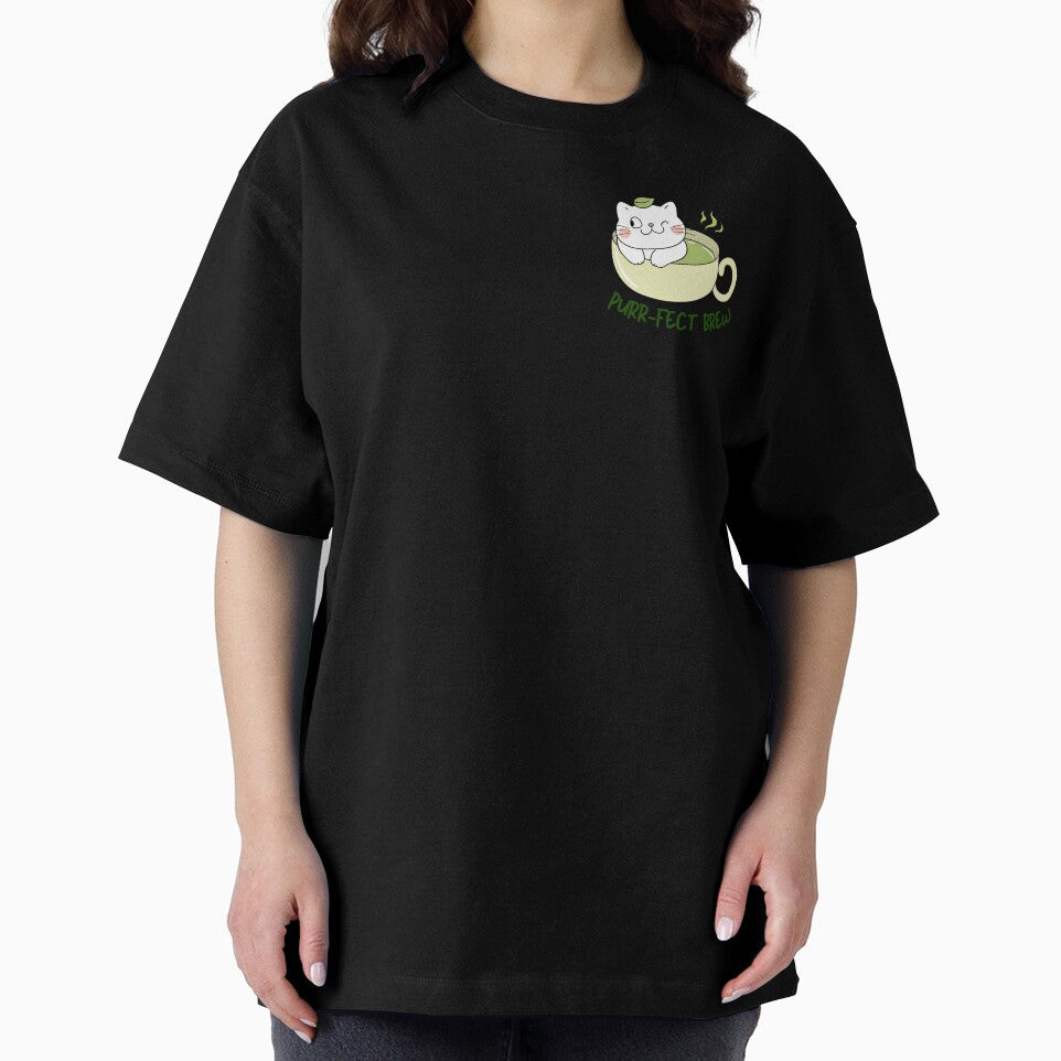 Matcha Purr-fect Brew by kreativdesigns_