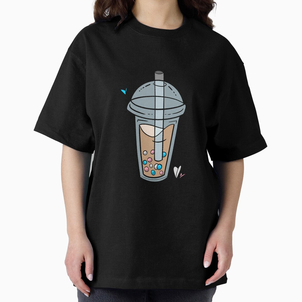 Transgender Pride Bubble Tea by CJ Vanderbeek
