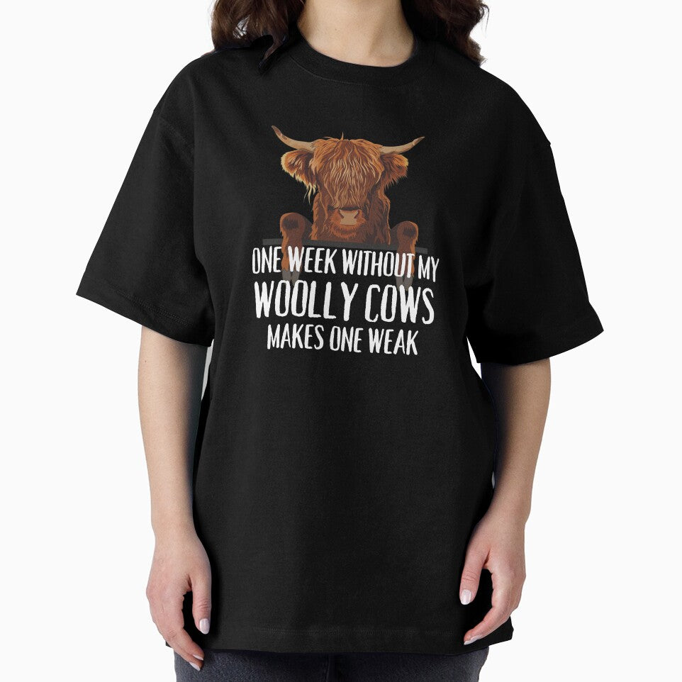 Woolly Brown cows Highland Cow humor by FarmsteadAcers