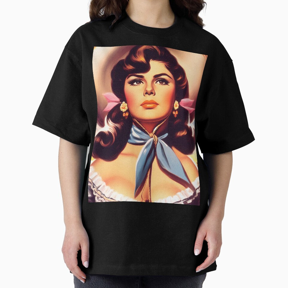 Retro Cute Cowgirl by PulpVintage