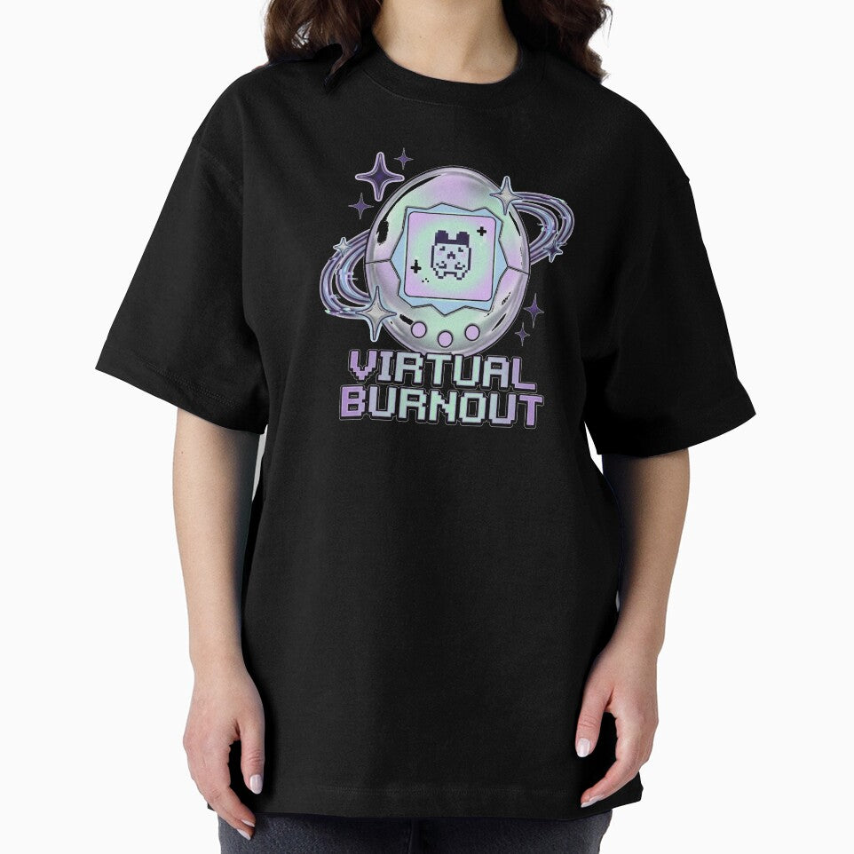 Y2K Virtual Burnout Cyber Pet by mergmart