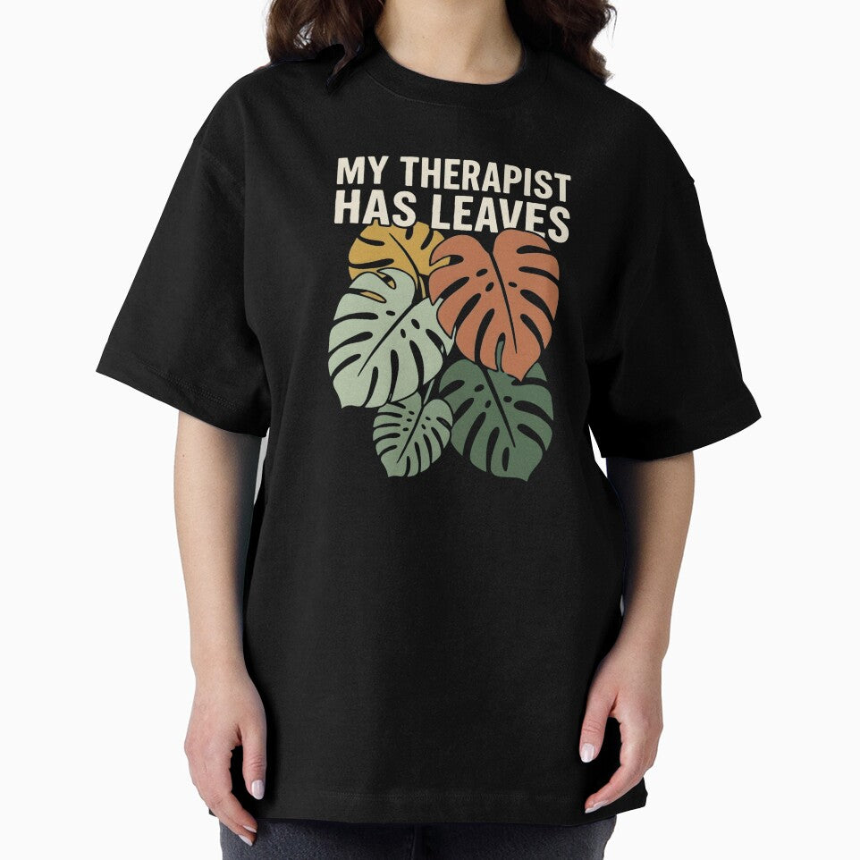 My Therapist Has Leaves Monstera Plant Art by SplashTastic