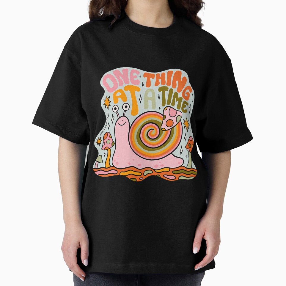 One Thing At A Time Snail Positive by adgeijnahib