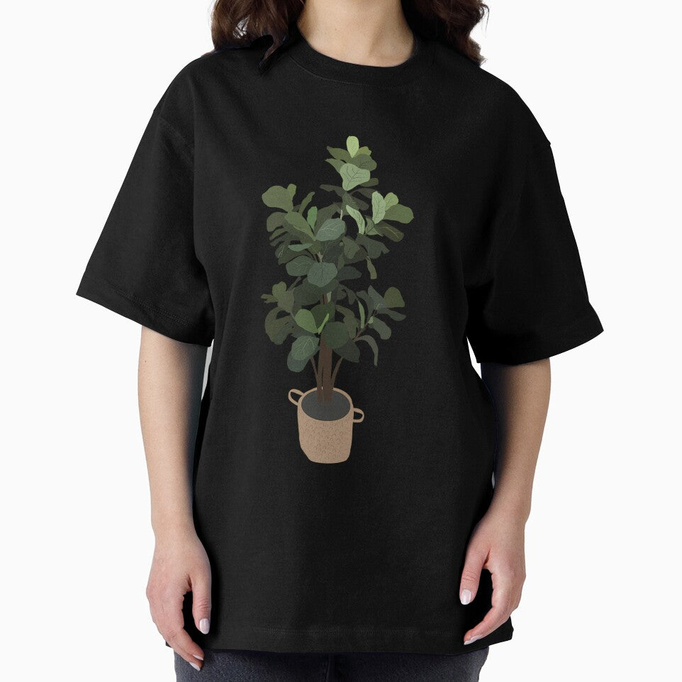Fiddle Leaf Fig Plant Illustration by crcdhmdefr20