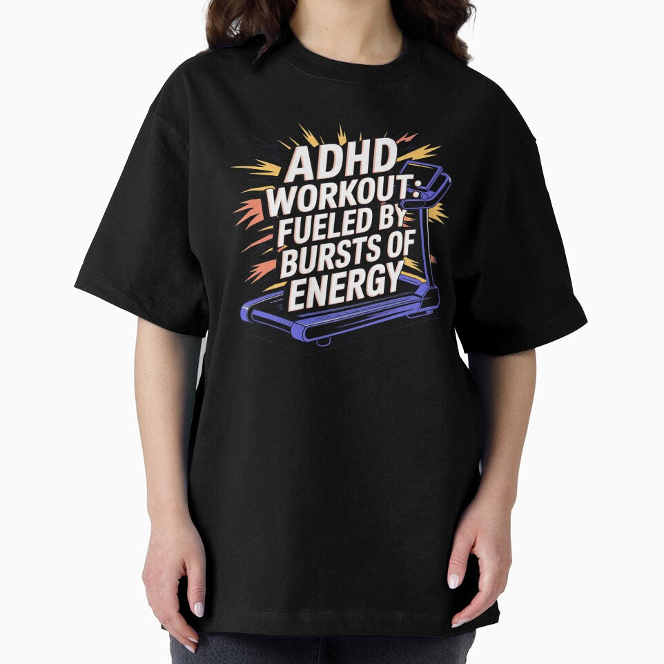 ADHD workout, fueled by bursts of energy, ADHD fitness by NoetherSym