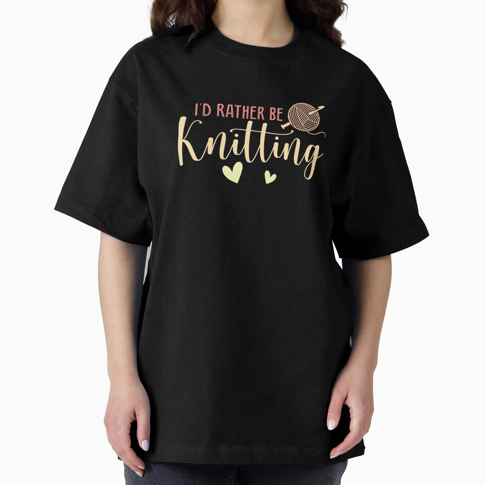 I’d Rather Be Knitting by Longviewart