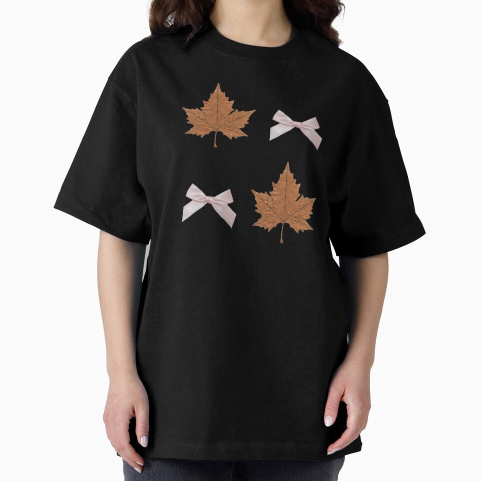 Autumn leaves and bows coquette by Pixiedrop