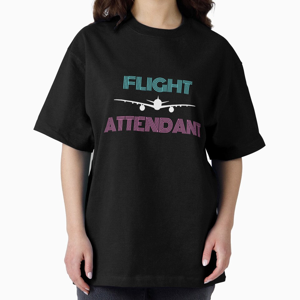 Flight Attendant (Cabin Crew) Neon Lights by jetmike
