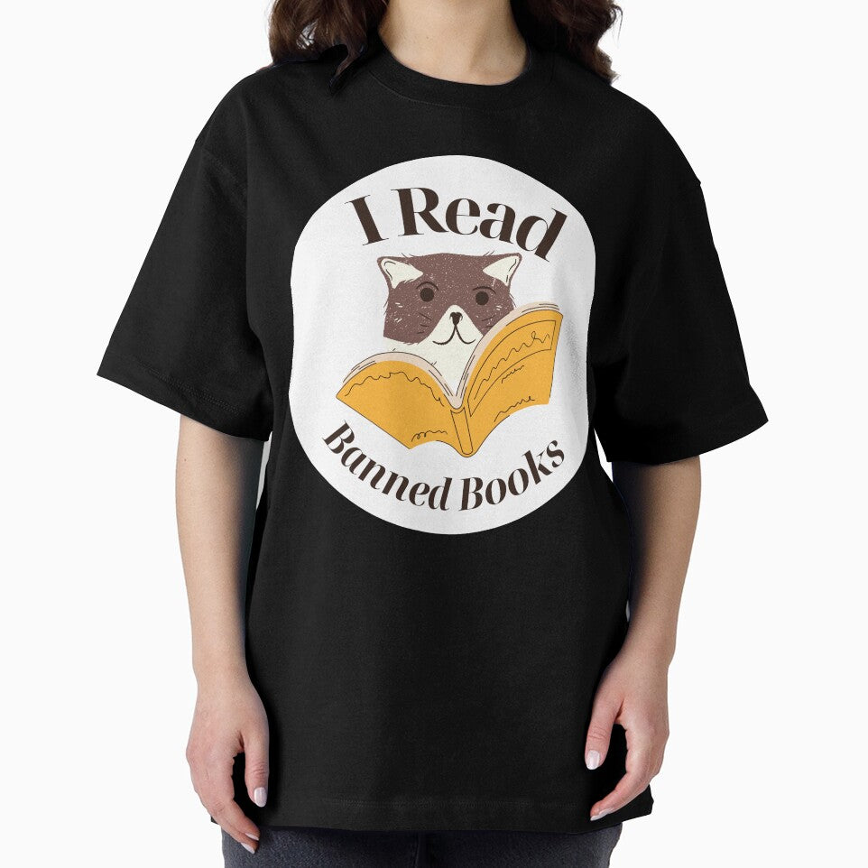 Cat I Read Banned Books by karolaan