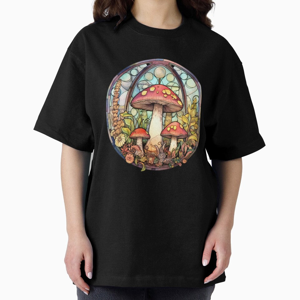 Mushroom Stained Glass by OutbreakDesigns