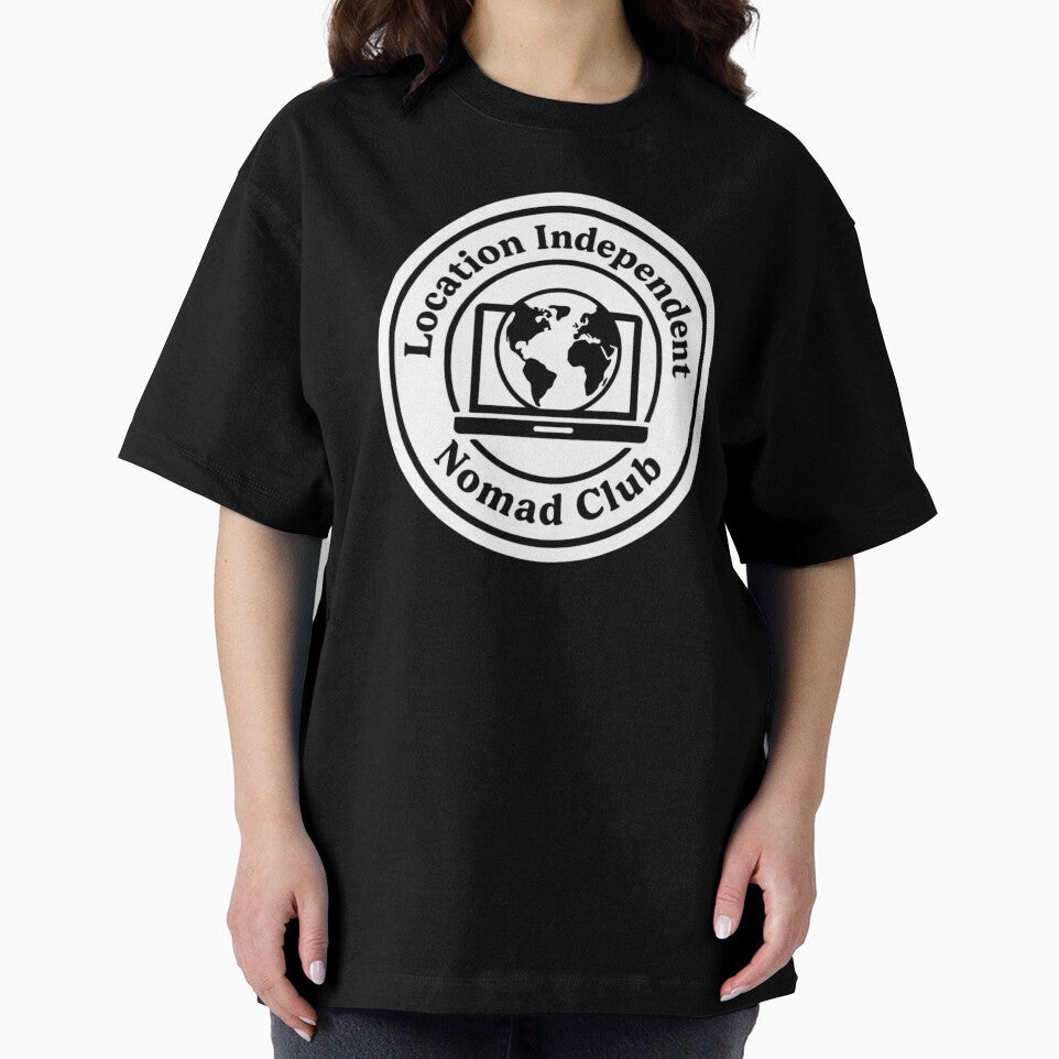 Location Independent Nomad Club – Digital Nomad Badge Design by ZYNORAworld