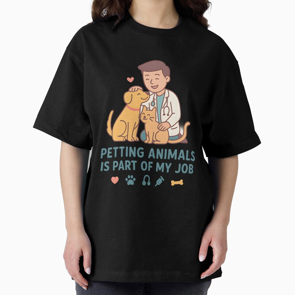 Vet life - petting animals is part of my job by Bettybee00