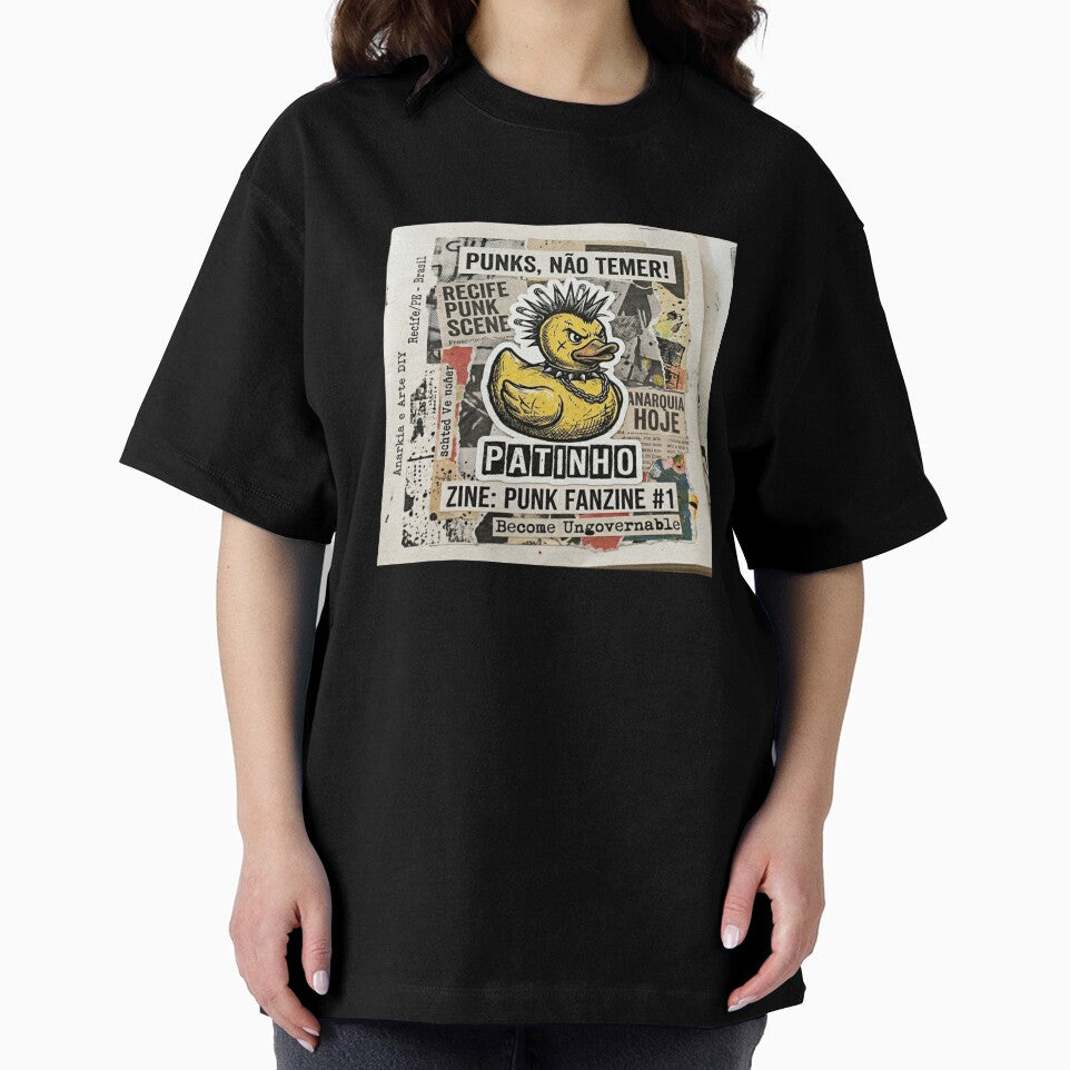 Punk Rock Rubber Duck Zine Aesthetic Sticker by Mochi-Sprites