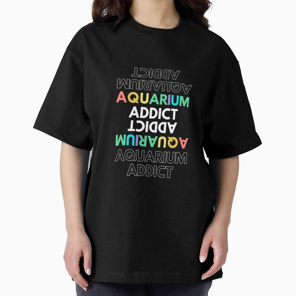Aquarium addict in beautiful rainbow up side down color by Learntobeamom