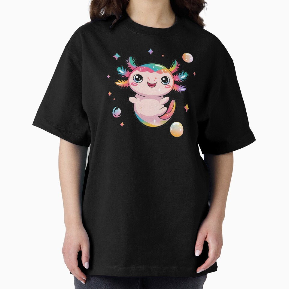 Axolotl Cute Kawaii pink best fish by bukajart