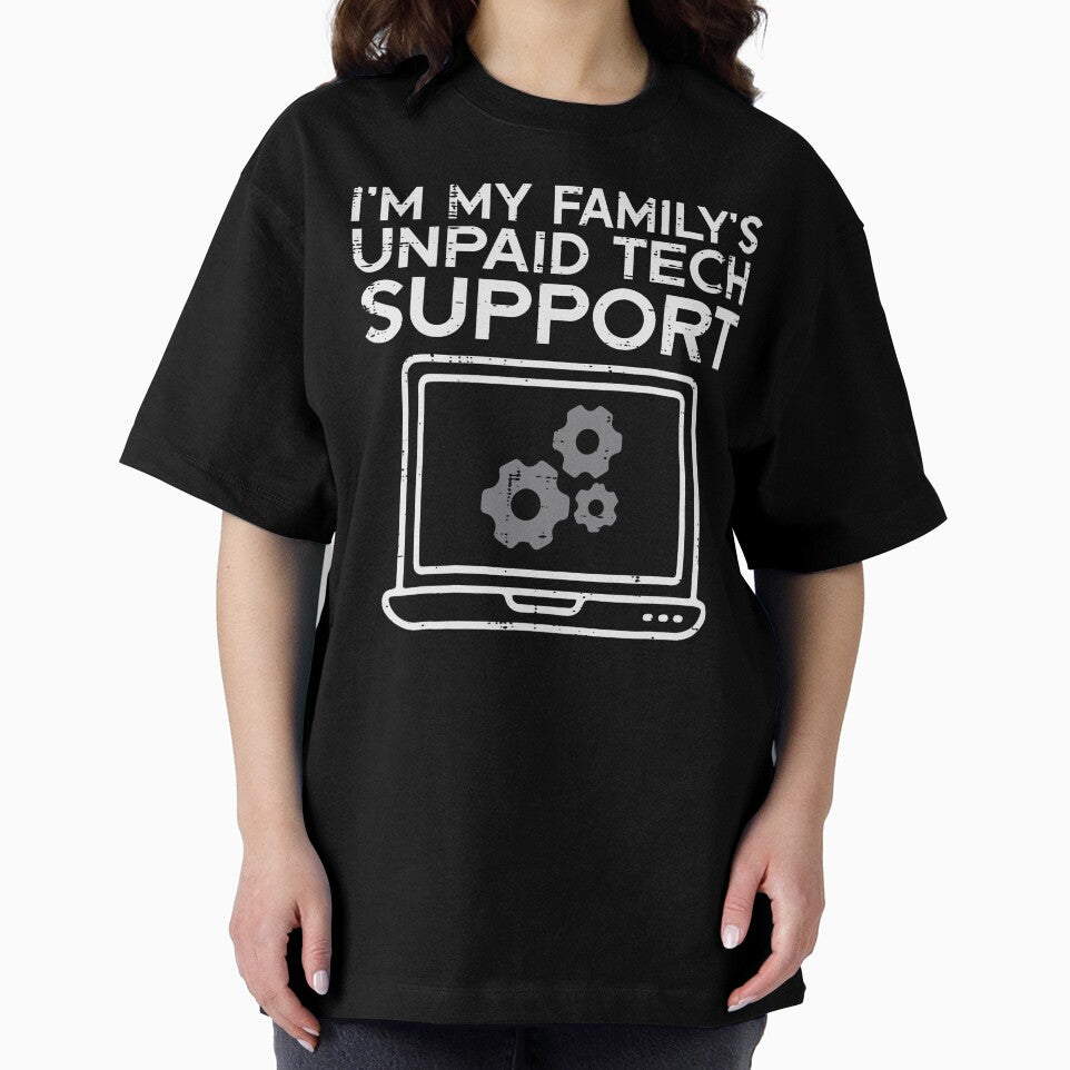 Im Familys Unpaid Tech Support Funny IT Computer Men Women by averyfisher