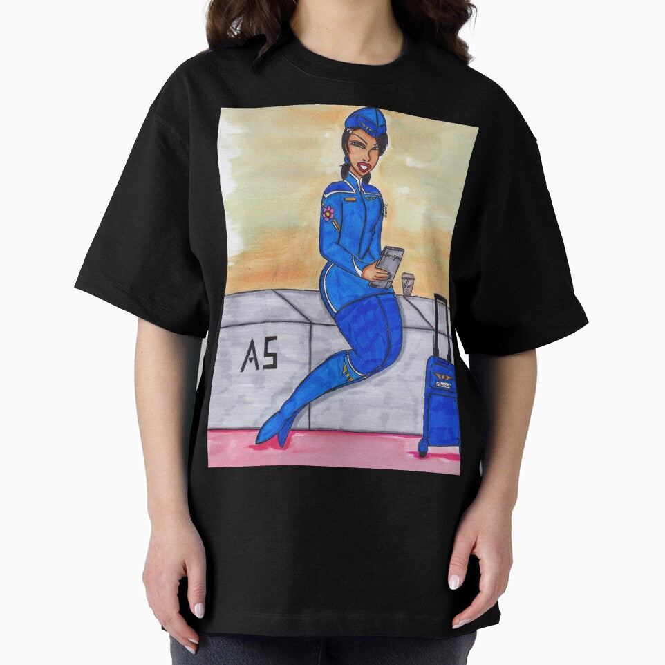 Air Hostess by Ronald Woods