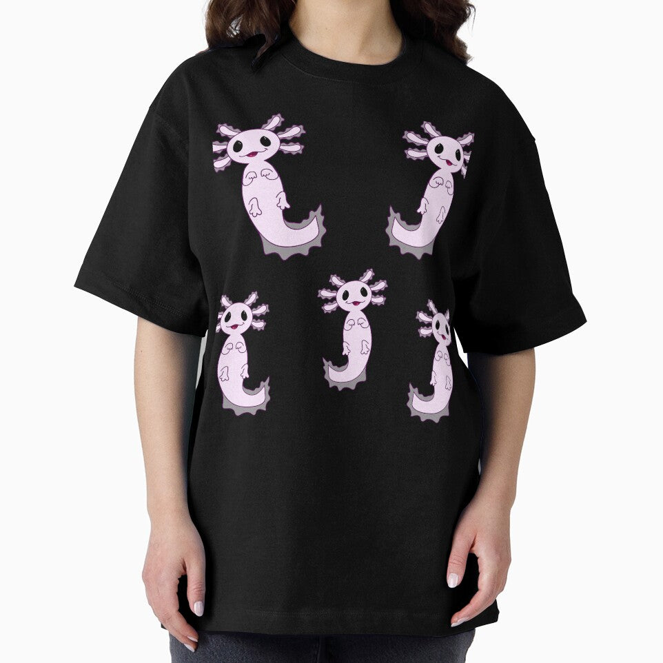 Cute Pink Amphibian - My Spirit Animal is an Axolotl by DiensDesign