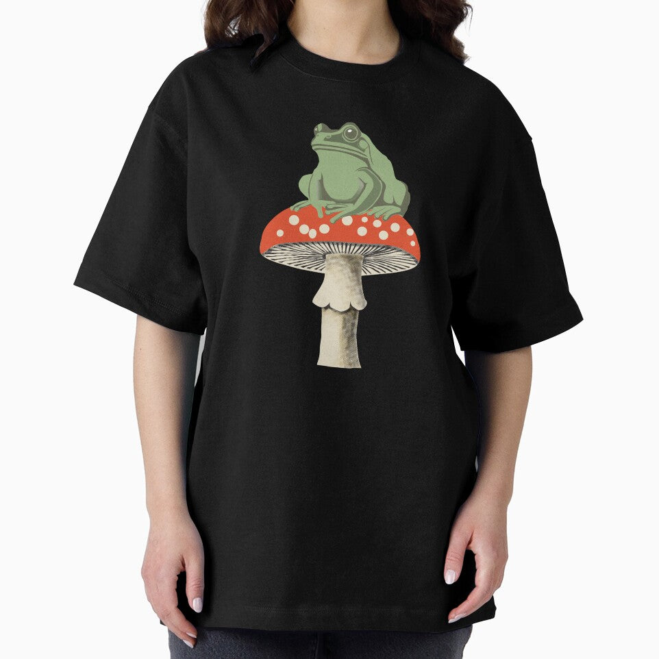 Toad on a Toadstool by krisevansart