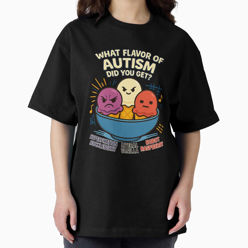 Flavors of Autism funny T-shirt by carvermckay