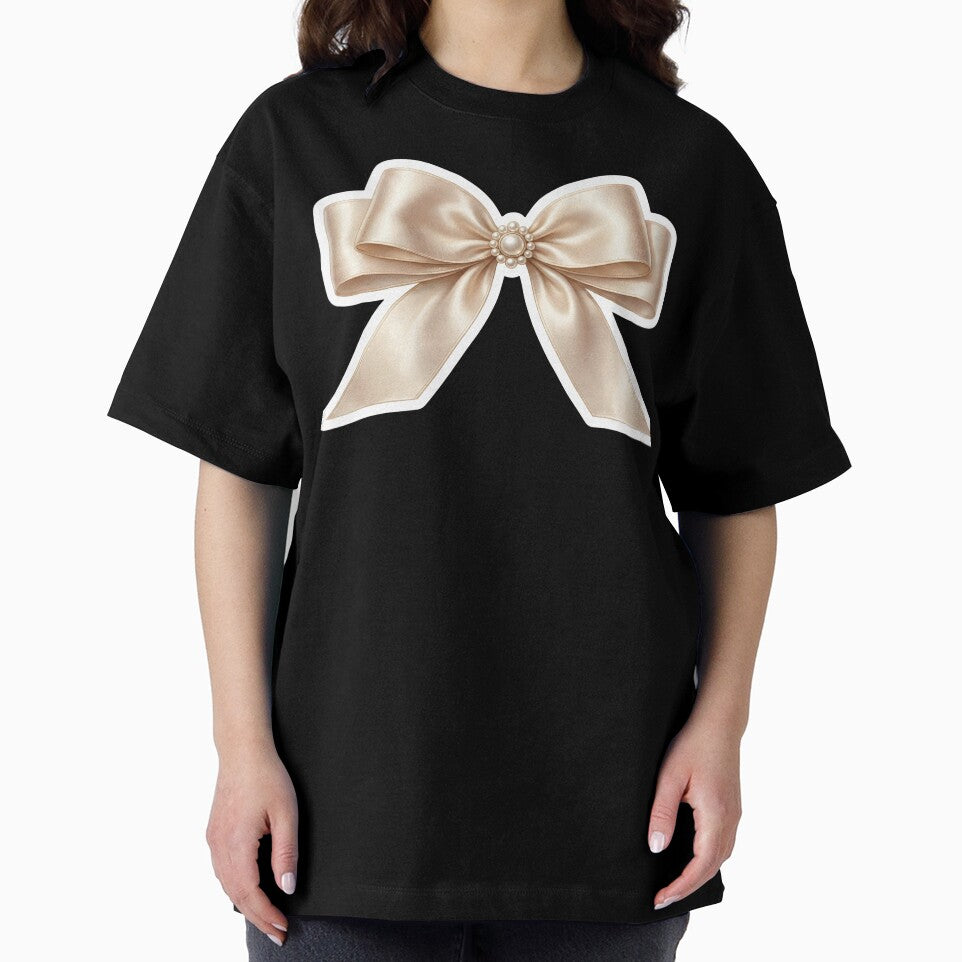 Champagne Silk Ribbon Bow Soft Realism by Strip to Stick