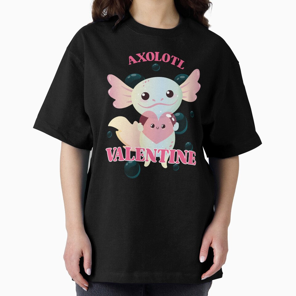 Axolotl Valentine - Axolotl Valentine Delightful by Fede Prints