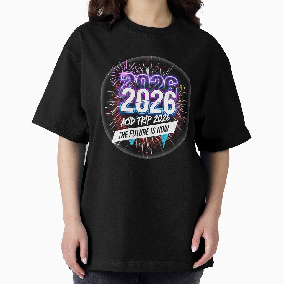 Acid Trip 2026 Cyberpunk Neon Future Art by GrafTeesLab