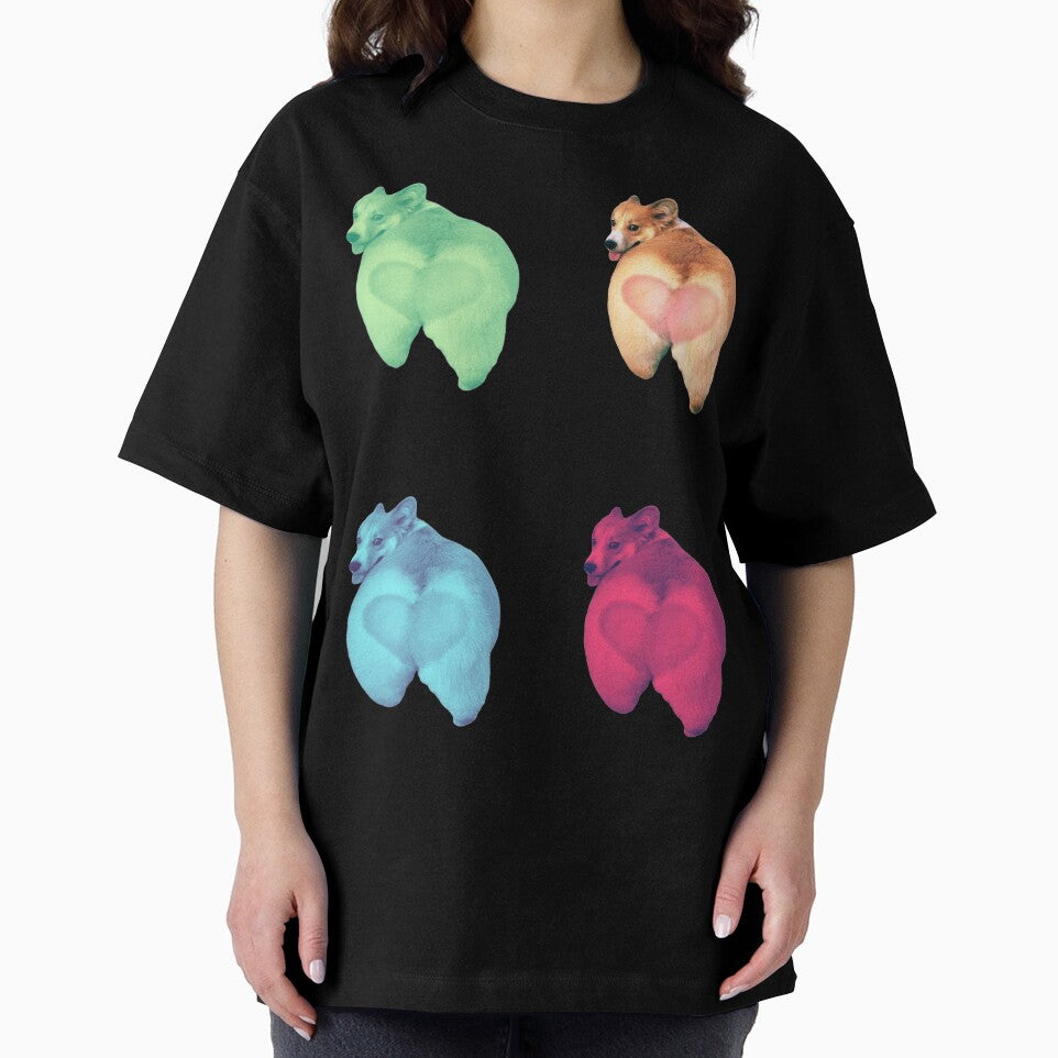 cute corgi butt stickers set by Teepety Shop