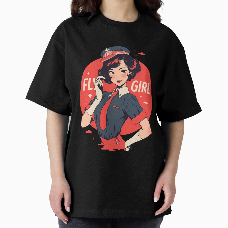 Retro Red Fly Girl by SweetClicks123