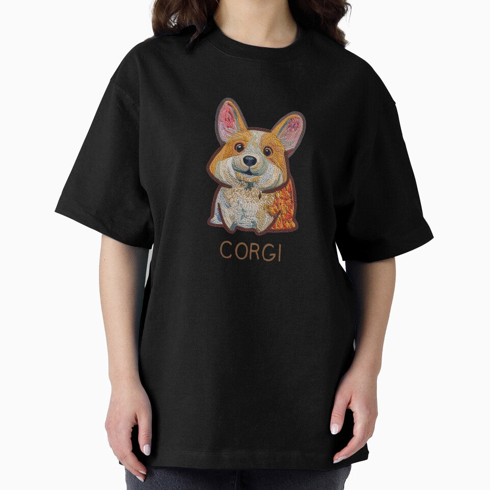 Corgi Series Star_Style A_004, dog animal funny cute T-Shirt shirt CorgiMANIA by aniMo Japan