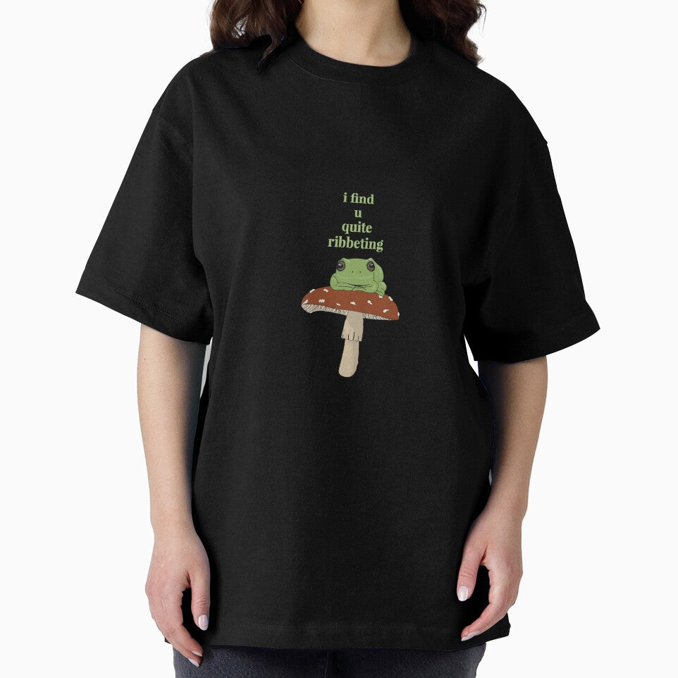 Frog on a Mushroom Pun by Alana Woods
