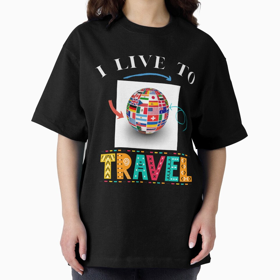 I Live to Travel by Planet Agora