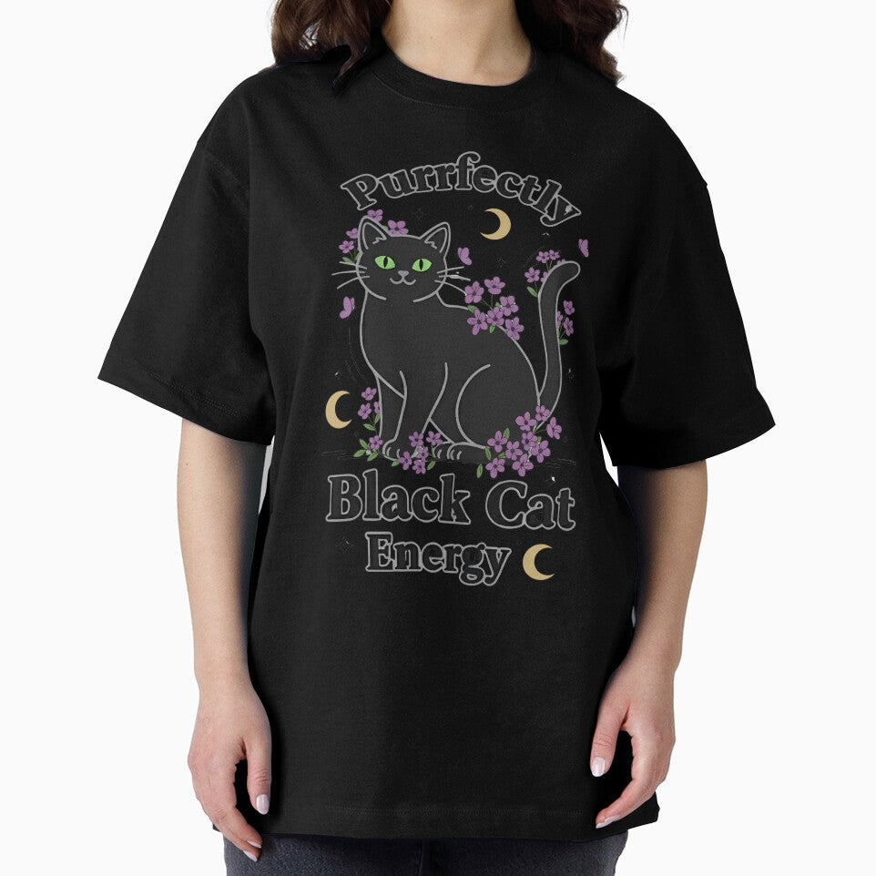 Purrfectly Black Cat Energy by Coolpybara