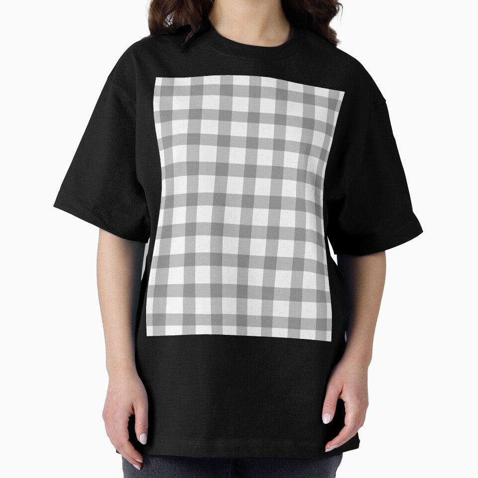 Gray gingham pattern by Zaya_art