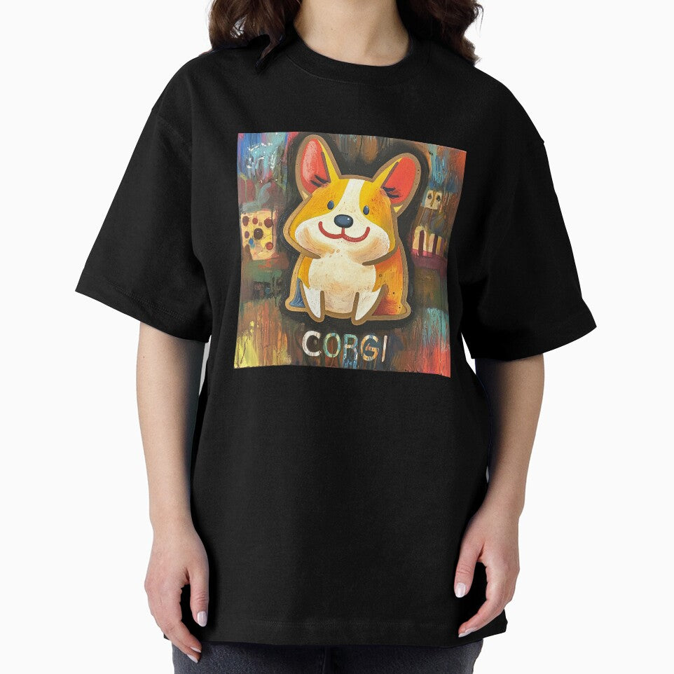 Corgi Series Star_Style A_001, dog animal funny cute T-Shirt shirt CorgiMANIA by aniMo Japan