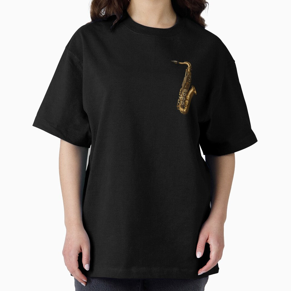 Jazz Sax gold logo by Soulstuff