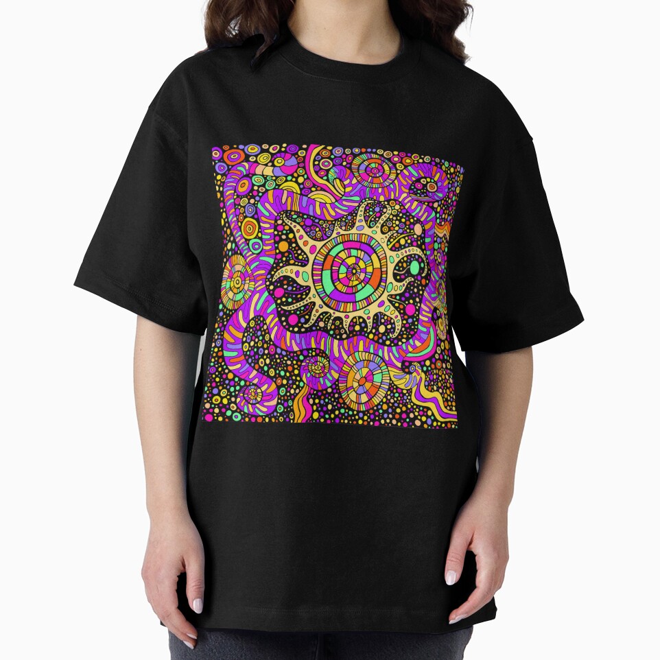 Trippy UV Rave Tentacles Black Light Trip by willybadu