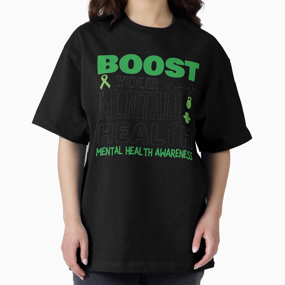 Boost Your Mental Health - Mental Health Awareness by OwlCanvas