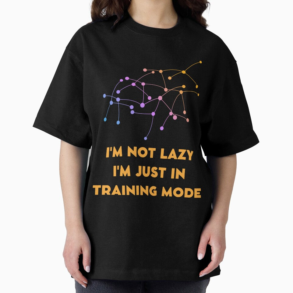 I'm not lazy, I'm just in training mode by anphinasdesigns