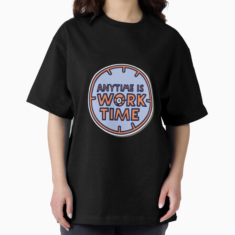 Anytime is Work Time - Comic Book Style Design by NiftyWrx