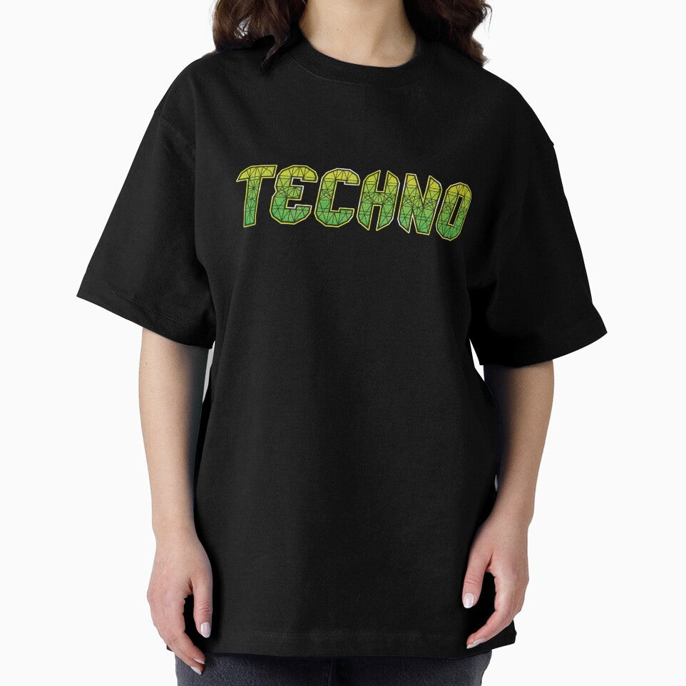 Techno music - green & yellow by sunsetgraphics