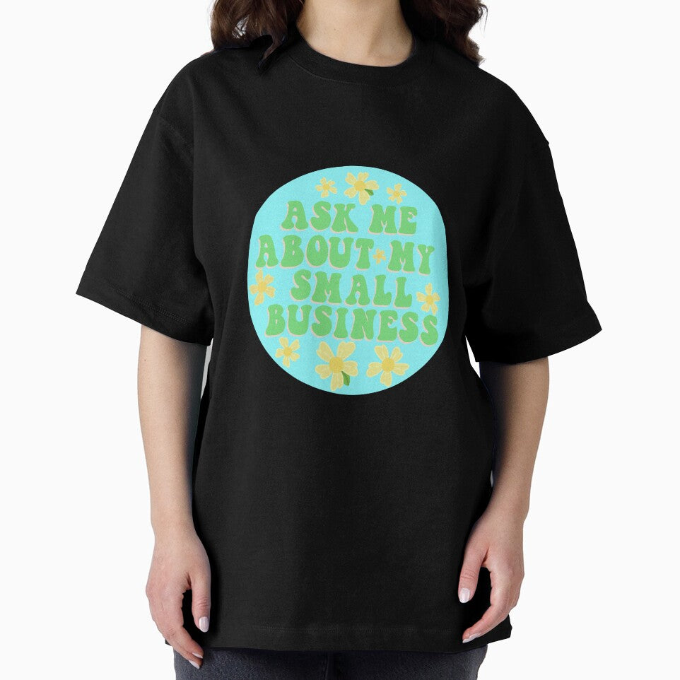 Blue Ask me about my small business by Bizzybuys1