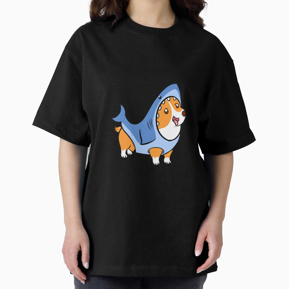 Cute Corgi Shark by AndyWong