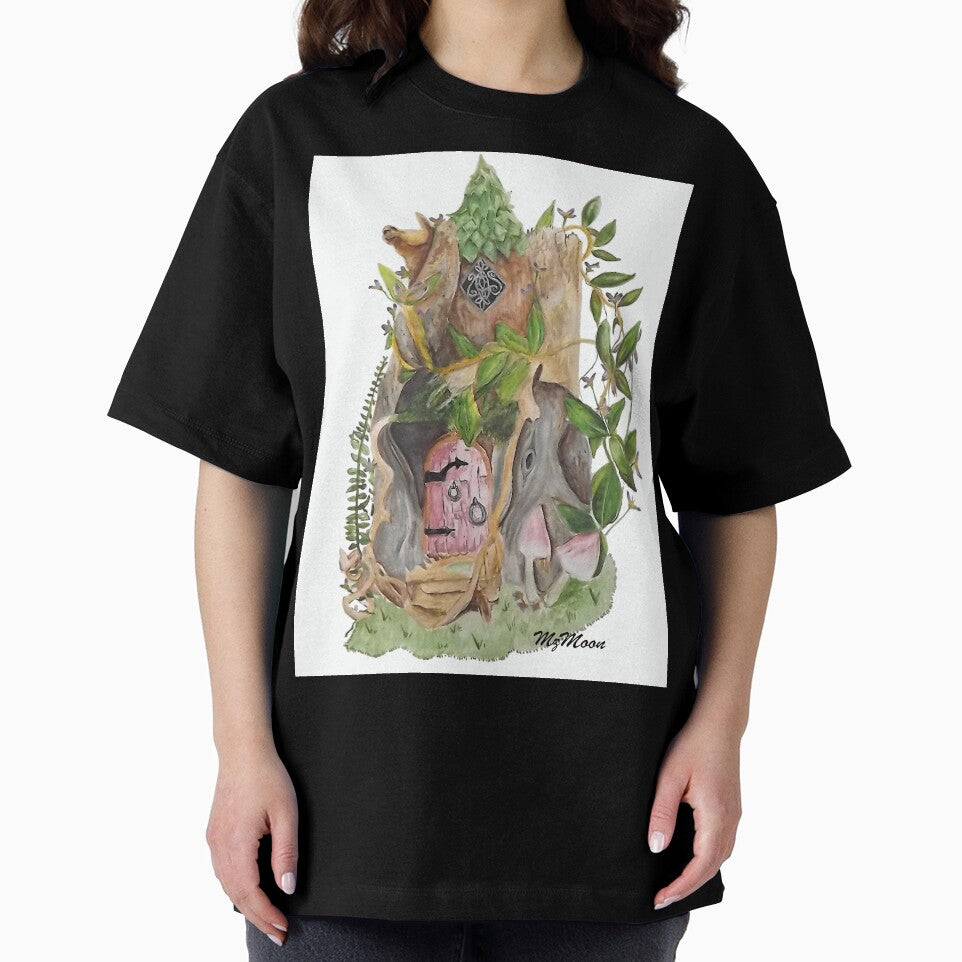 Floral Fairy House by Mz Moon Art
