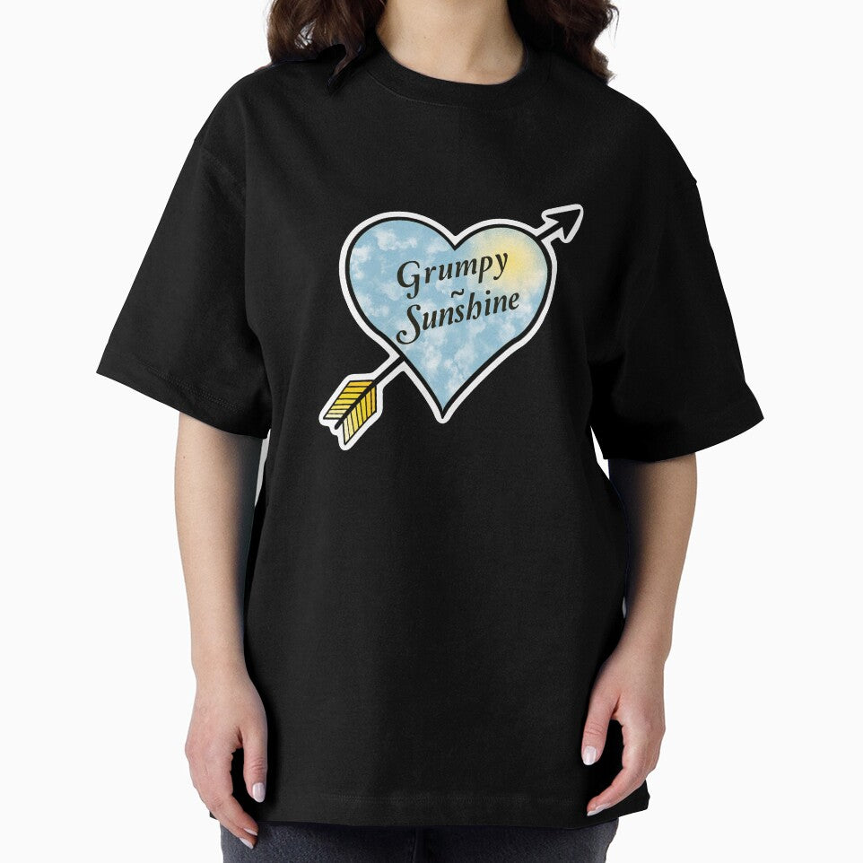 Book Trope Love Heart - Grumpy Sunshine by VHaywardDesigns