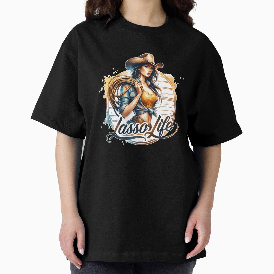 Western Spirit Cowgirl Design- T-shirt, Mugs, Stickers & More by artedigital99