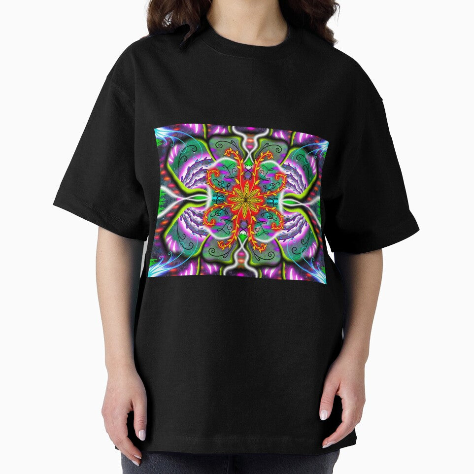 Neon flower portal by killakenzilla