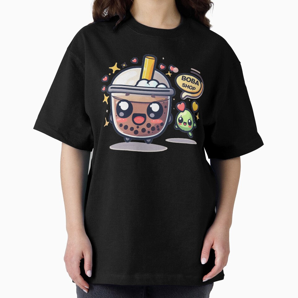 Boba shop bubble tea kawaii animation drink by SaraDatCool