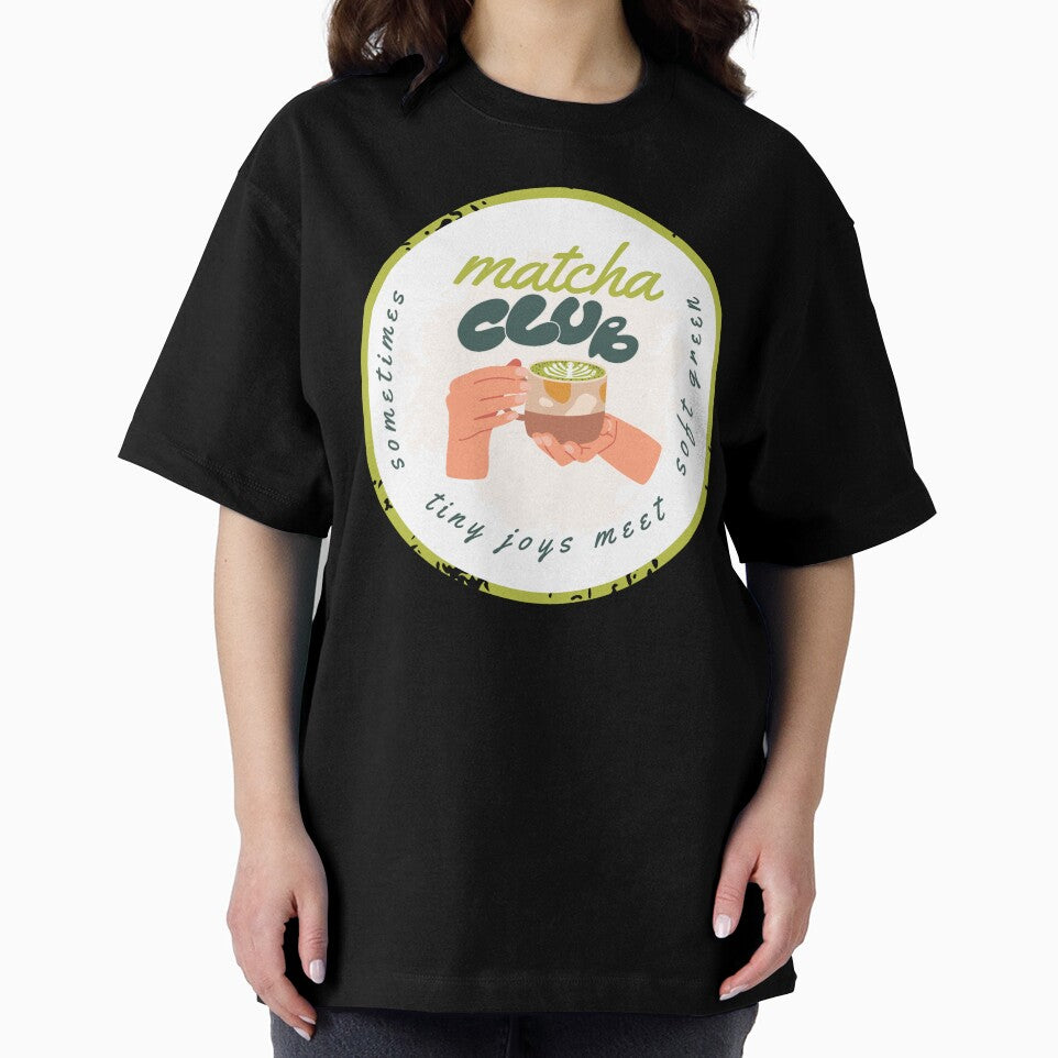 Matcha Club Cute Aesthetic Japanese Drink Logo by Pixels & Vibes